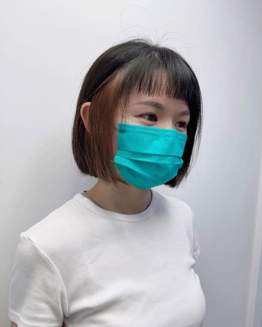 女生短髮、短瀏海、女生染髮