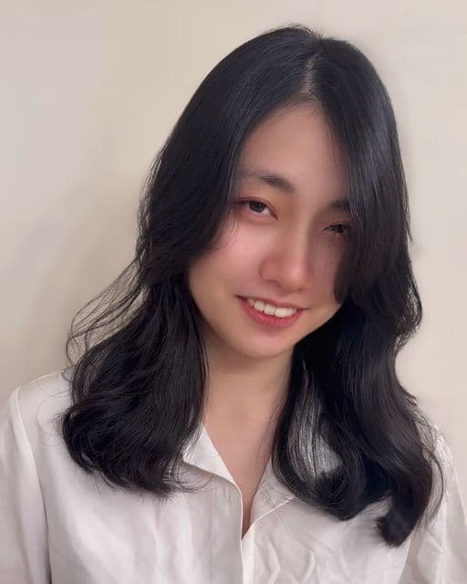 女生長髮、長瀏海、女生燙髮
