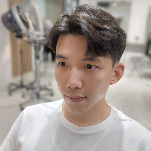 男生韓系紋理燙、男士髮型、韓系歐巴髮型