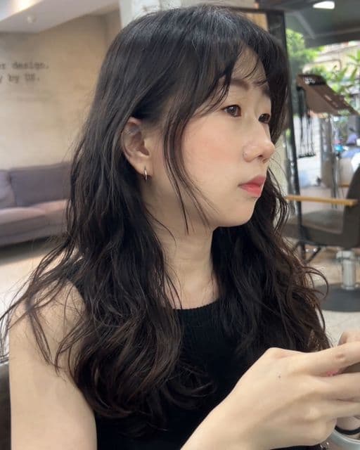 女生長髮、女生燙髮、溫塑燙