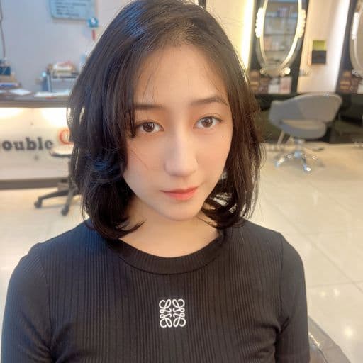 女生短髮、女生染髮、不用漂髮