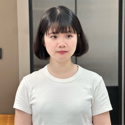 女生短髮、短瀏海、女生燙髮