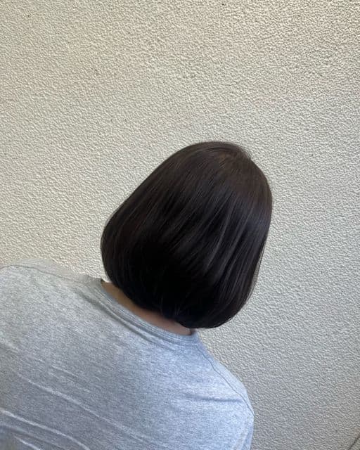 女生短髮、長瀏海、女生染髮