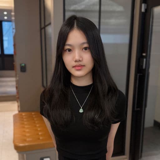 女生長髮、層次髮型、簡單好整理