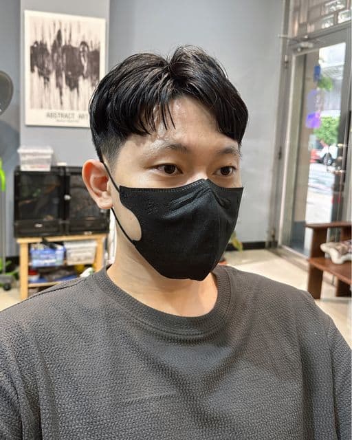 男生短髮、男生燙髮、冷燙