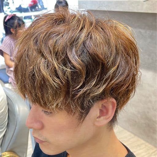 男生短髮、男生染髮、不用漂髮