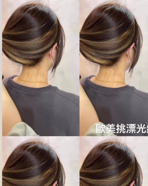 女生長髮、長瀏海、女生染髮