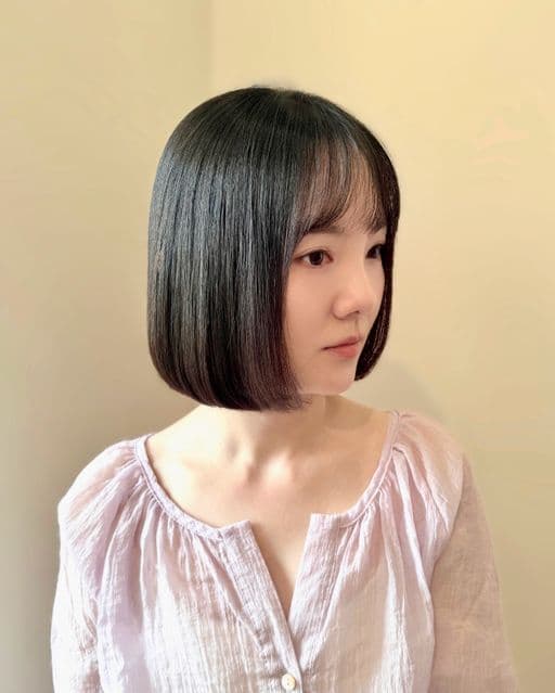 女生短髮、韓系女生短髮、縮毛矯正燙