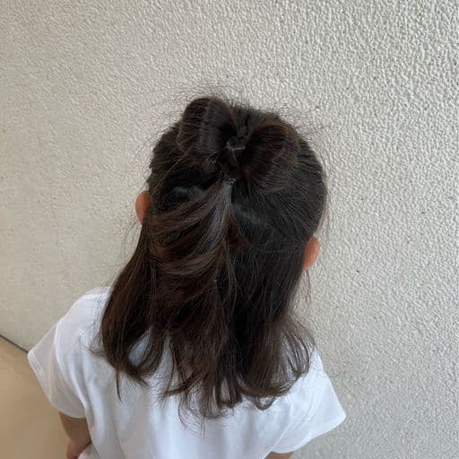 兒童髮型、短瀏海、圓臉