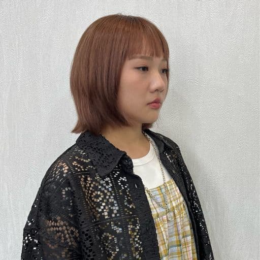 女生短髮、女生染髮、不用漂髮
