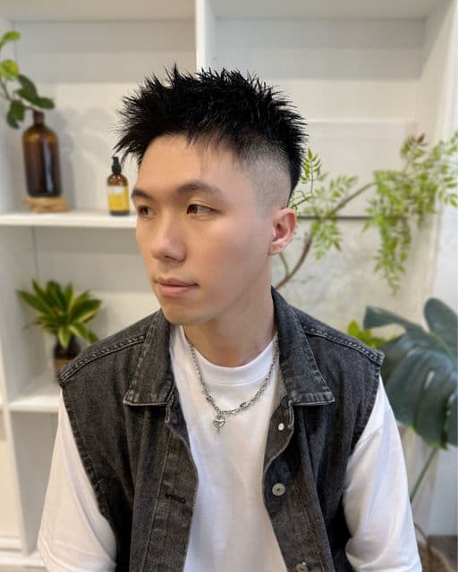 男生短髮、男生個性剪、男生Undercut