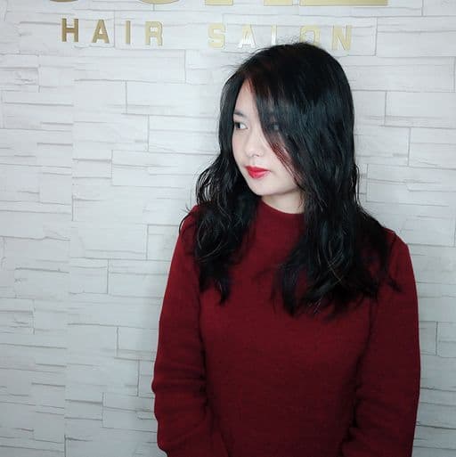女生長髮、女生燙髮、溫塑燙