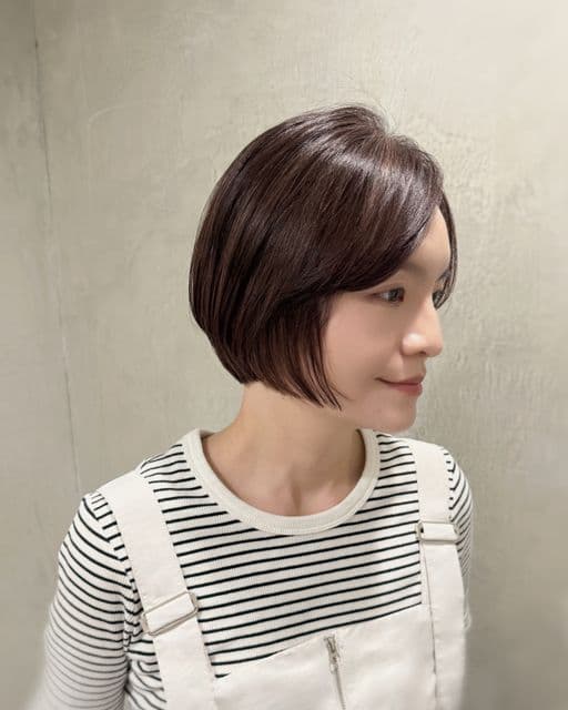 女生短髮、俐落短髮、下巴短髮