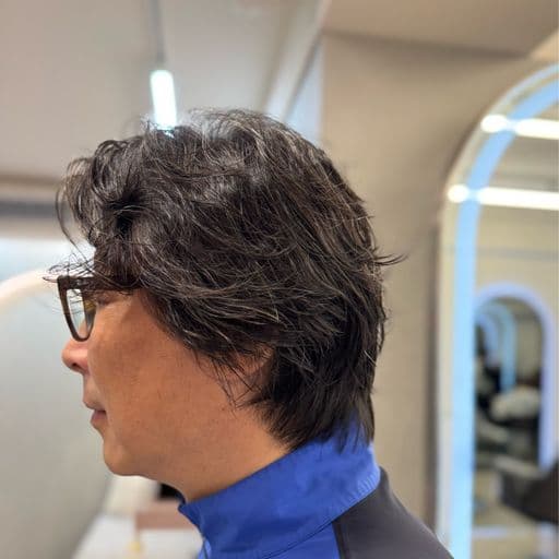 男生短髮、男生燙髮、冷燙