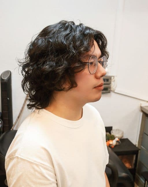 男生中長髮、台北剪髮、萬華區剪髮