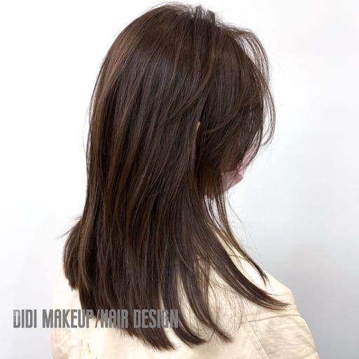 女生長髮、長瀏海、女生染髮