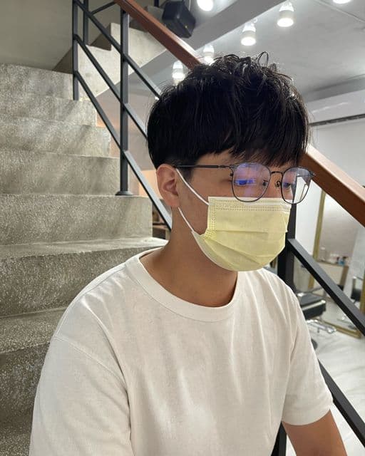 男生短髮、男生燙髮、冷燙