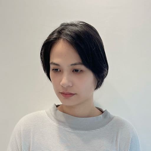 俐落短髮、齊短髮、撩耳齊短髮