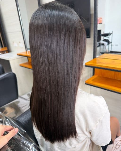 女生長髮、長瀏海、女生燙髮