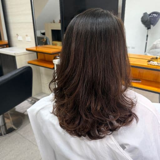 女生長髮、長瀏海、女生染髮