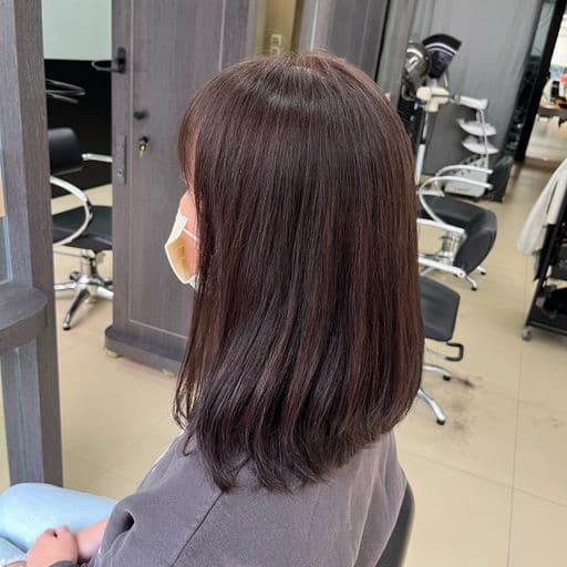 女生長髮、短瀏海、女生染髮