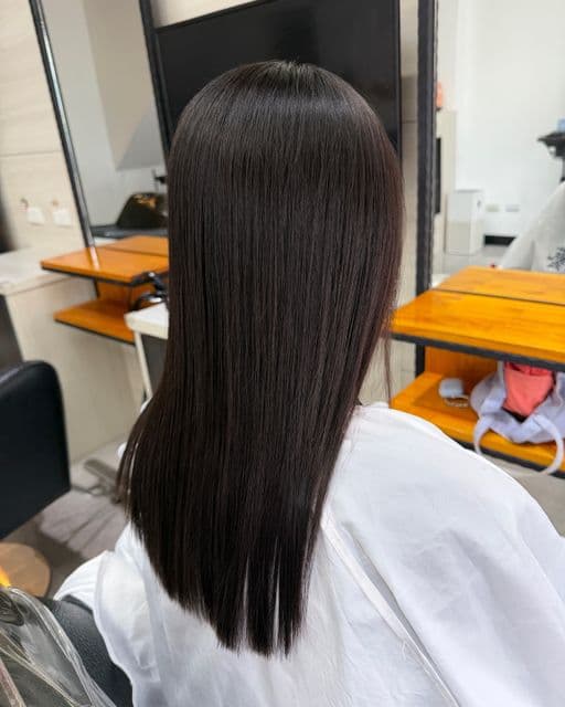 女生長髮、長瀏海、女生燙髮