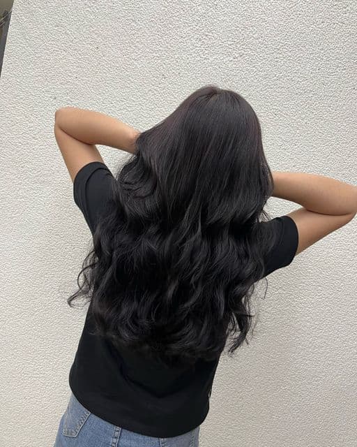 女生長髮、短瀏海、女生染髮