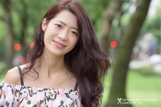女生長髮、染髮、浪漫大卷