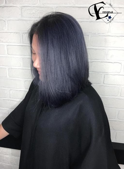 女生短髮、特殊色、霧面