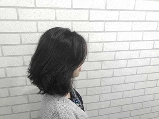 女生短髮、染髮、清新中短髮-(耳下肩上)