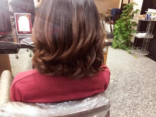 女生短髮、手撥卷、苗栗剪髮