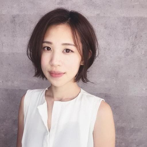 女生短髮、質感、清新中短髮-(耳下肩上)