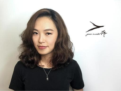 女生長髮、女生中長髮、質感
