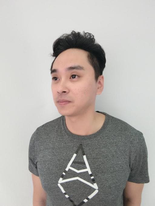 男生短髮、線條感、蓬鬆感
