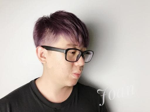 男生短髮、特殊色、型男必備