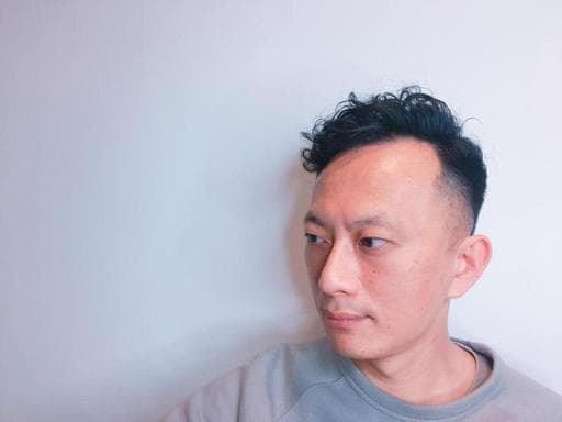 超好整理、男生卷髮、男生短髮
