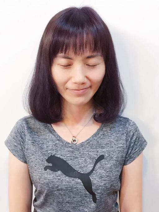 諾亞藝術造型、諾亞iris、中長髮內彎