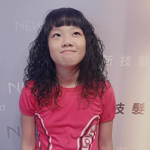 兒童髮型、燙卷、彰化剪髮