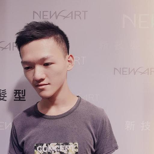 男生Undercut、時尚運動風、男生短髮