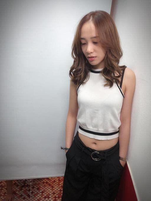 女生中長髮、質感、板橋剪髮
