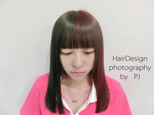 撞色染、非主流、新莊剪髮