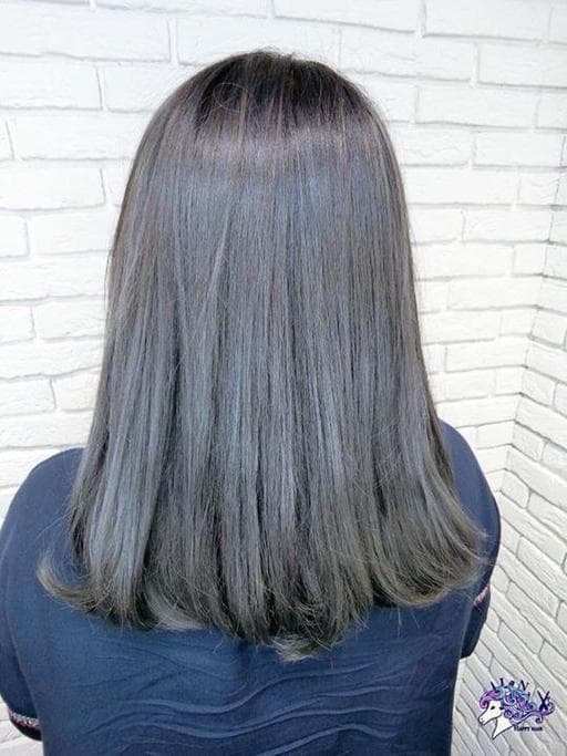 女生長髮、染髮、霧面