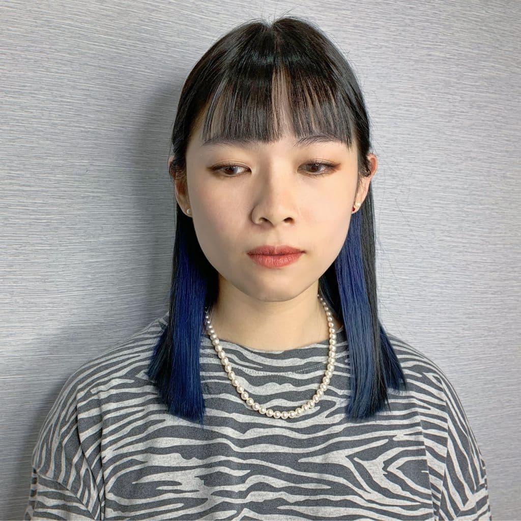 女生眉上瀏海