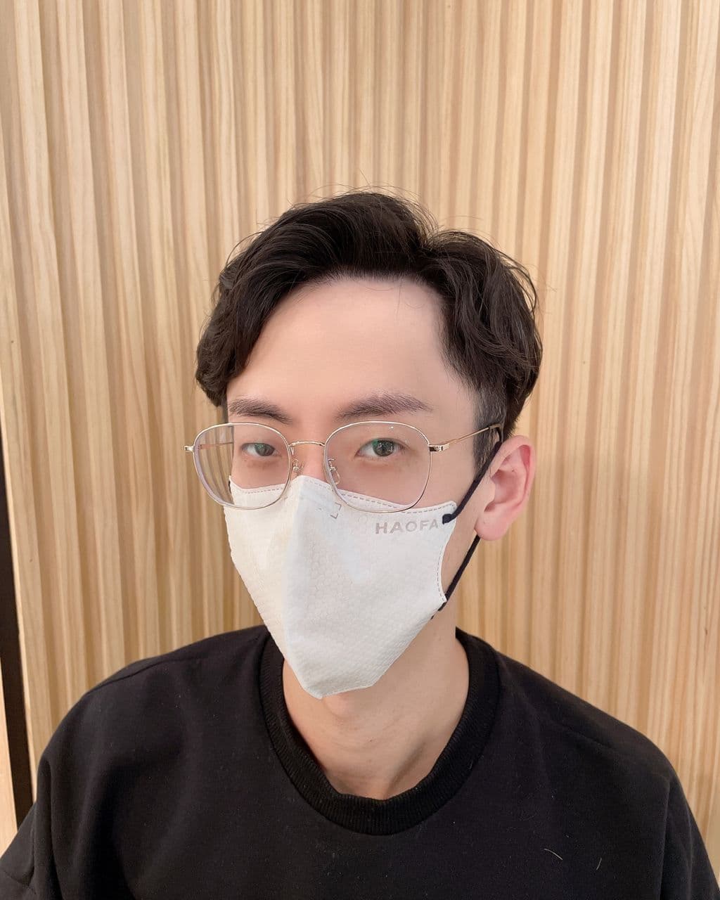男士線條短瀏海