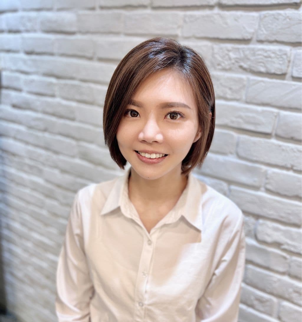 清新中短髮