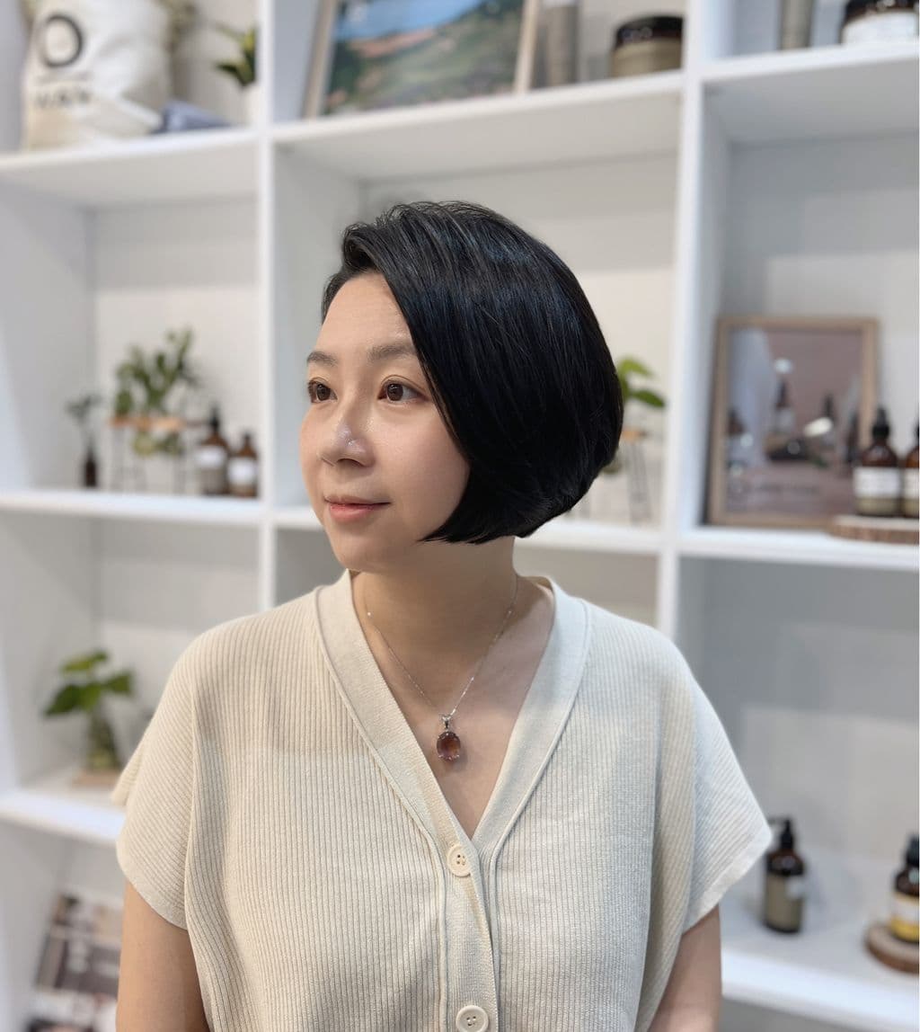 長瀏海