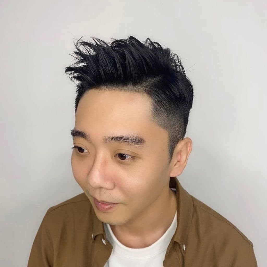 男士飛機頭