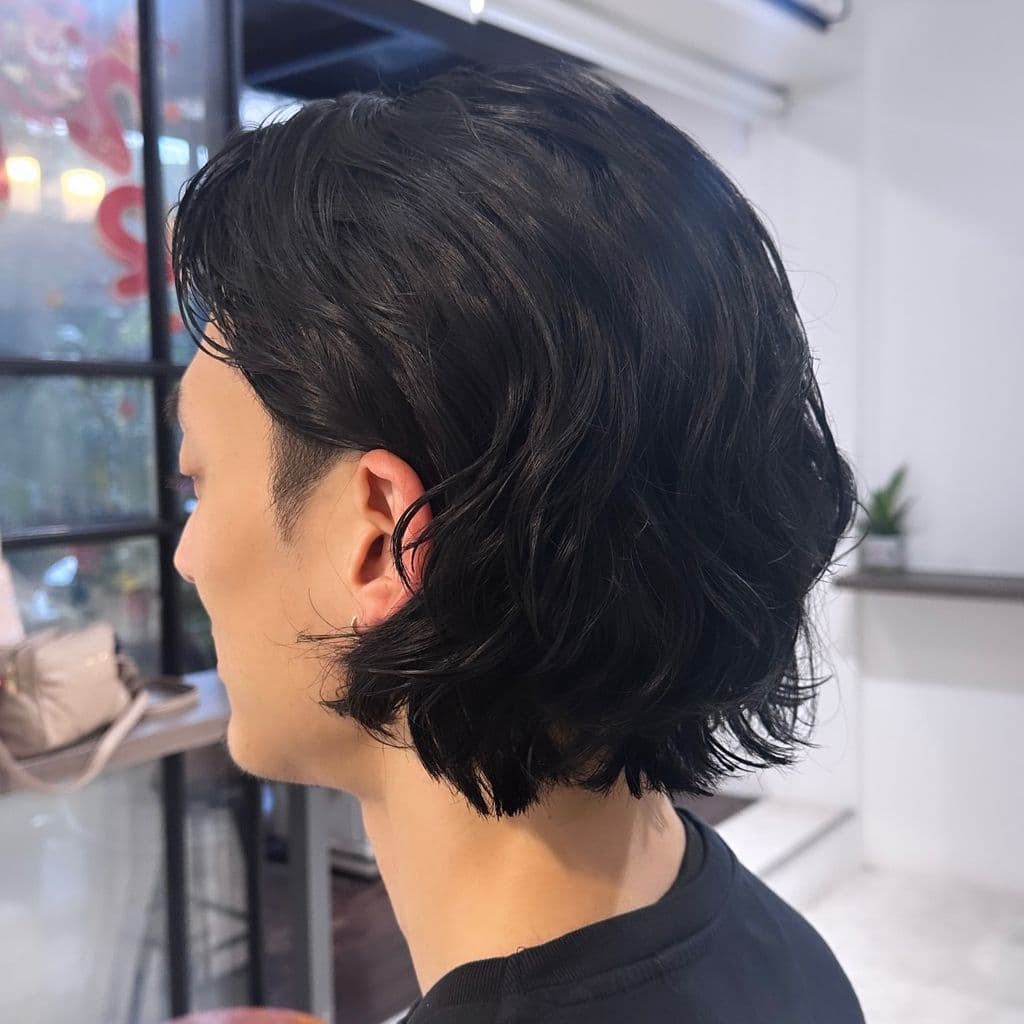 男生中長髮