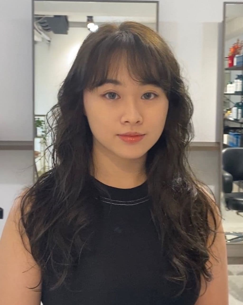 女生染燙
