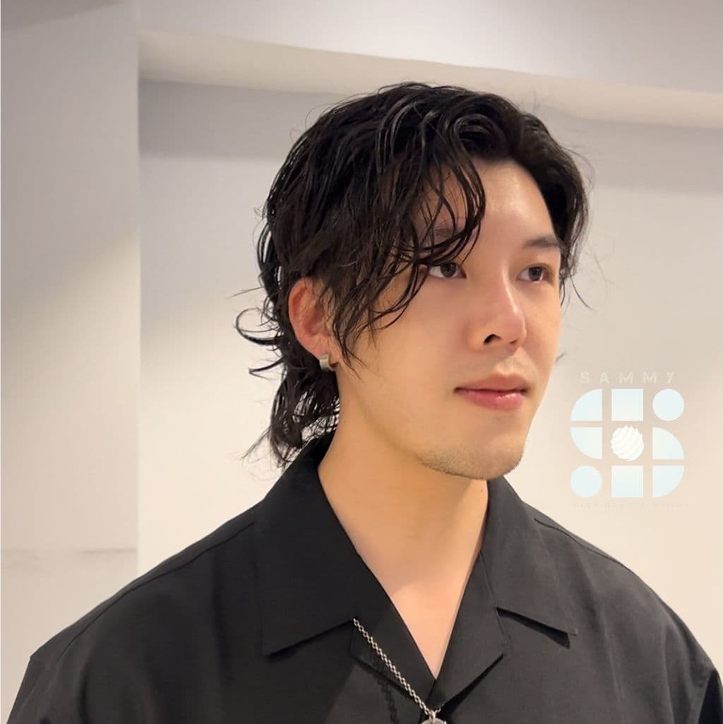 男生中長髮